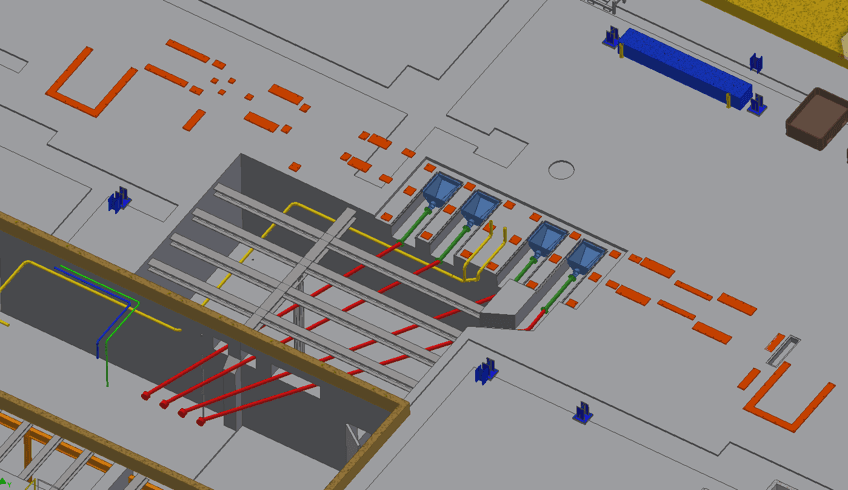 Reconstruction for new grinding line